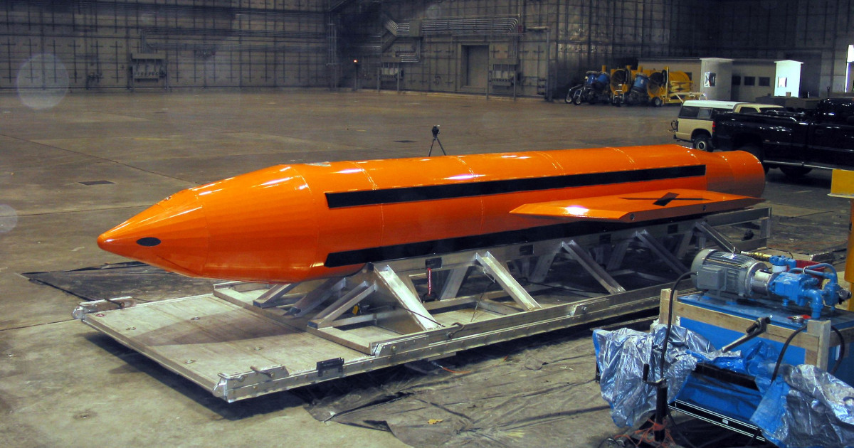 Armata SUA pregătește utilizarea bombei MOAB în eventuale atacuri asupra Iranului