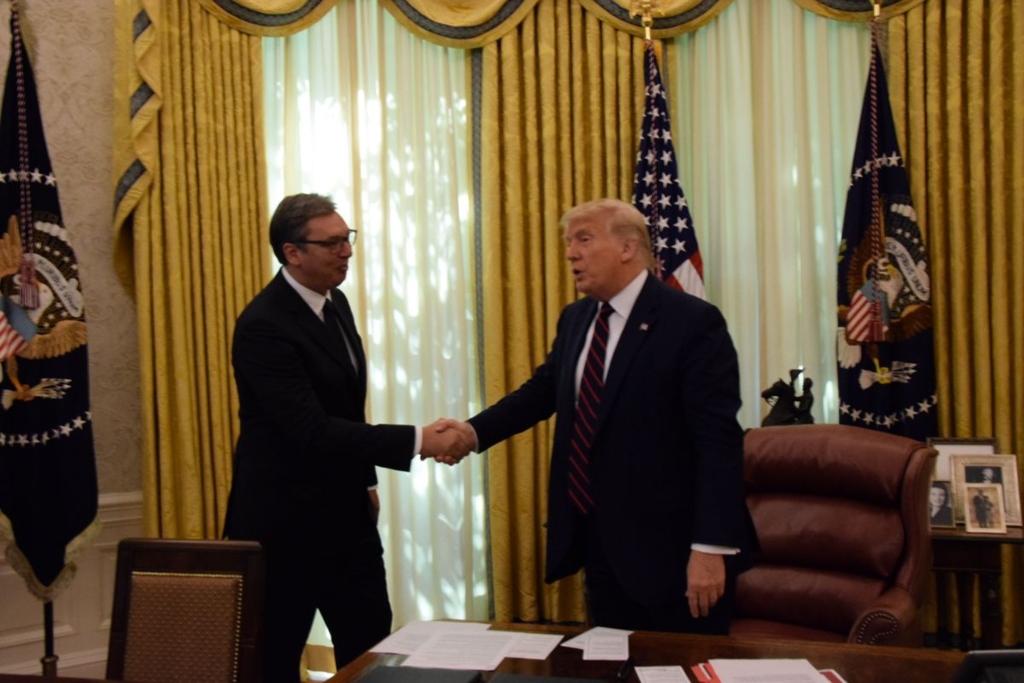 Aleksandar Vučić ar fi presat pentru construirea Trump Tower în Belgrad pe un teren oferit gratuit