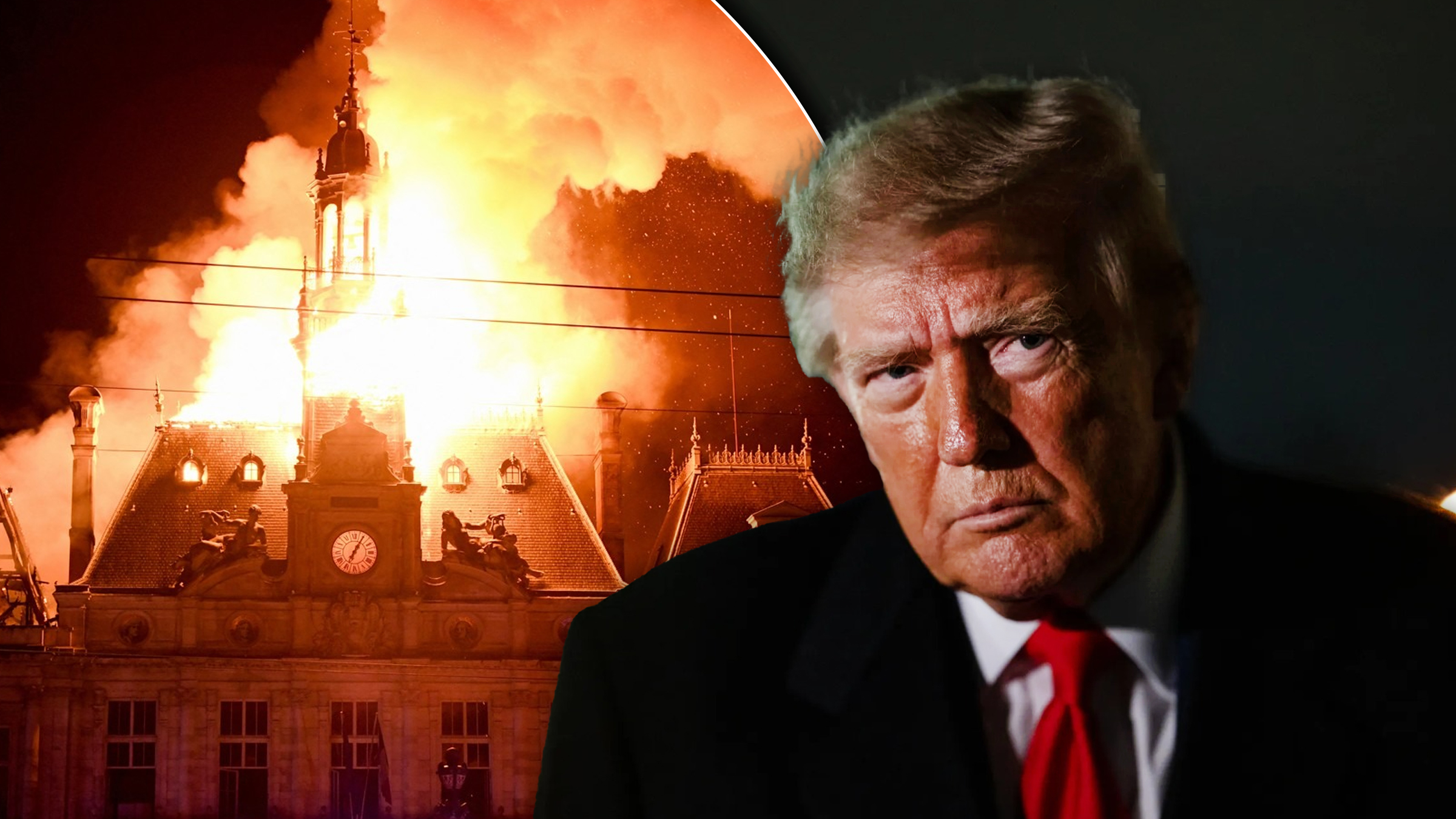 Donald Trump acuză migrația de declinul Franței și cere închiderea frontierelor după protestele violente