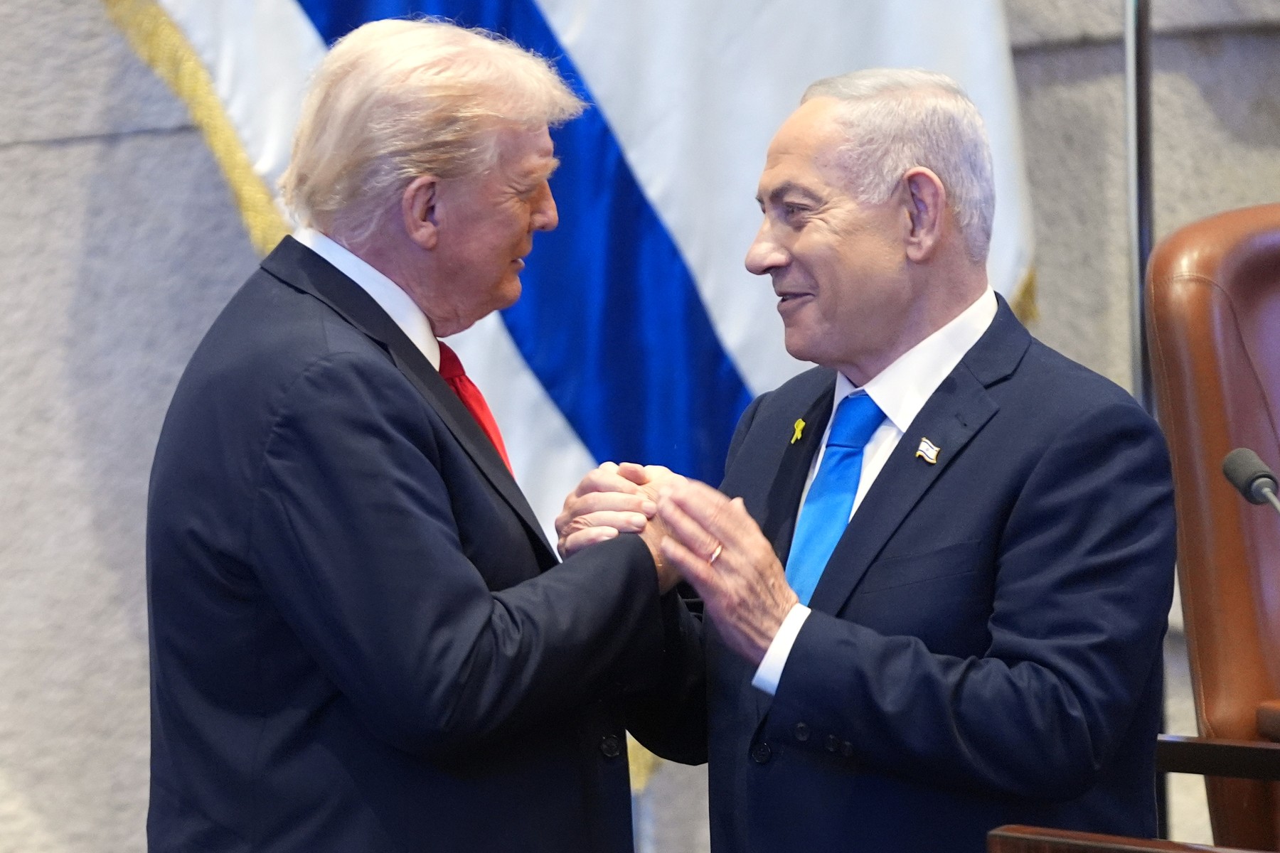 Donald Trump își anunță sprijinul pentru Benjamin Netanyahu înainte de alegerile din Israel