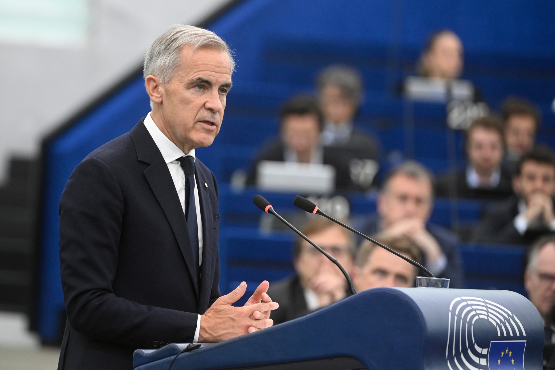 Premierul Canadei, Mark Carney, a răspuns amenințărilor lui Trump în Parlamentul European