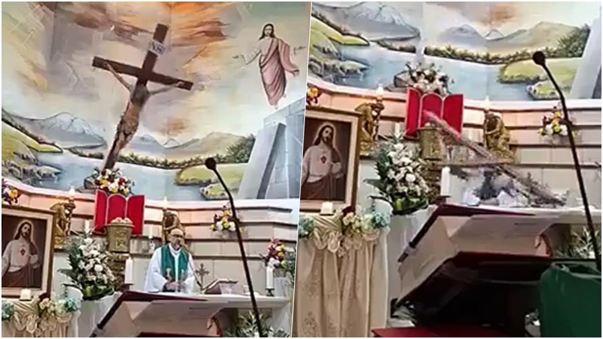 Tragedie în Ecuador: Un preot a murit după ce o cruce masivă s-a prăbușit peste el în timpul slujbei