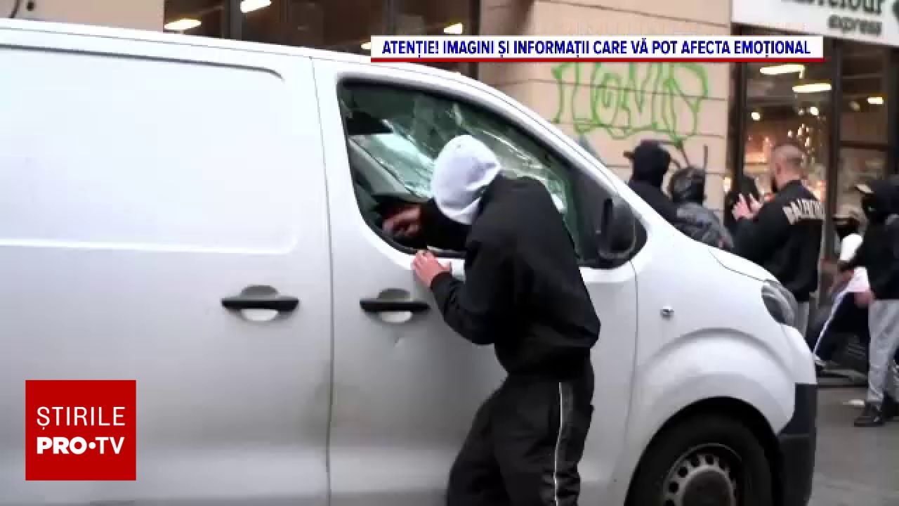 Violențe și jafuri masive în Franța și Italia: poliția franceză a pierdut controlul în orașe mari