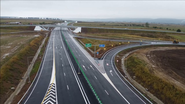 Închiderea traficului pe autostrada A3 în județul Sălaj pentru lucrări de racordare