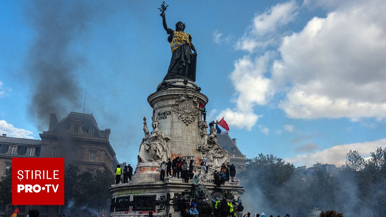 Haos în Europa: Franța și Italia impun restricții după proteste violente și jafuri