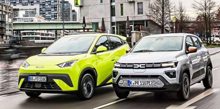 Dacia pierde teren pe piața europeană: înmatriculările au scăzut cu 10%, în timp ce BYD depășește marca