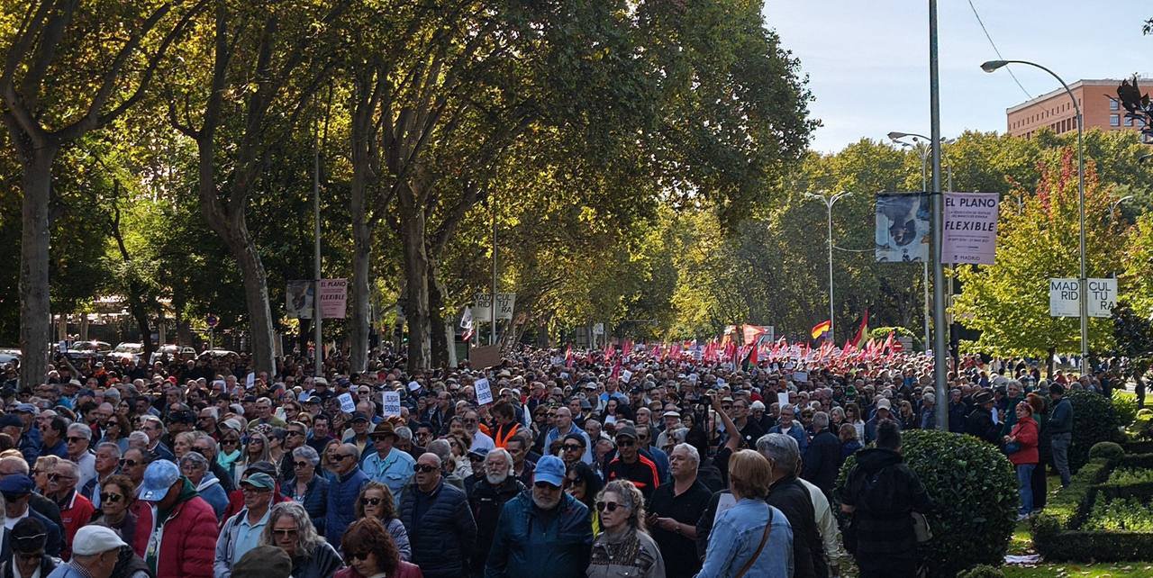 Proteste masive la Madrid pentru apărarea sistemului public de pensii în Spania