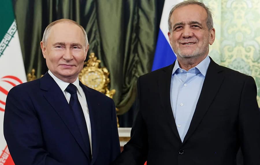 Masoud Pezeshkian se întâlnește cu Vladimir Putin la Moscova pentru discuții geopolitice și economice