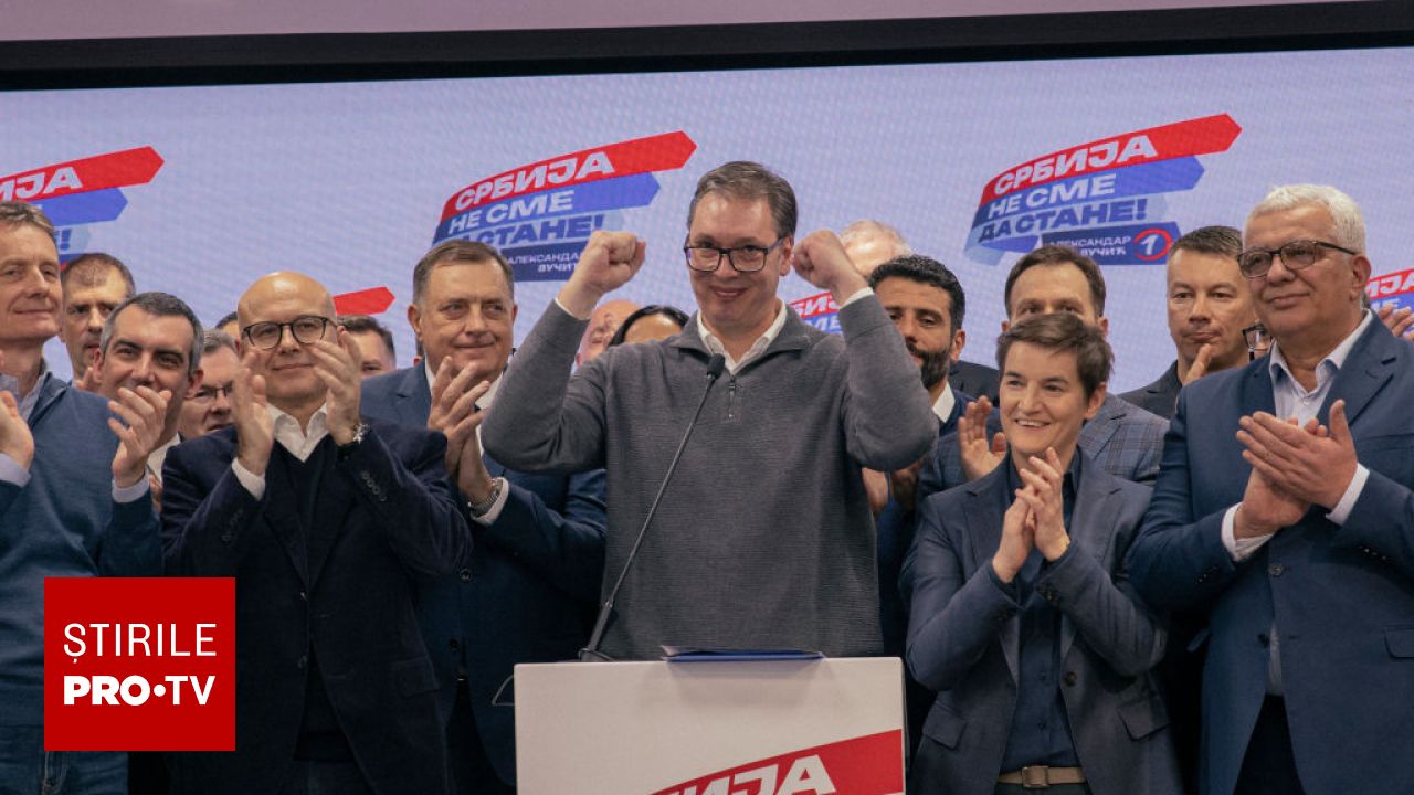 Alegeri parlamentare în Serbia: Opoziția studențească încearcă să îl înlăture pe Aleksandar Vucic