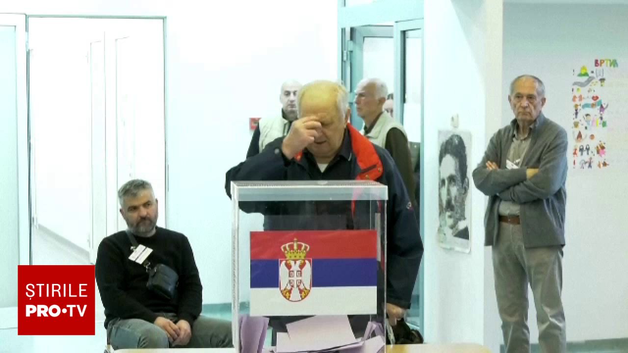 Alegeri parlamentare în Serbia: Confruntare strânsă între partidul lui Aleksandar Vučić și Lista Studenților