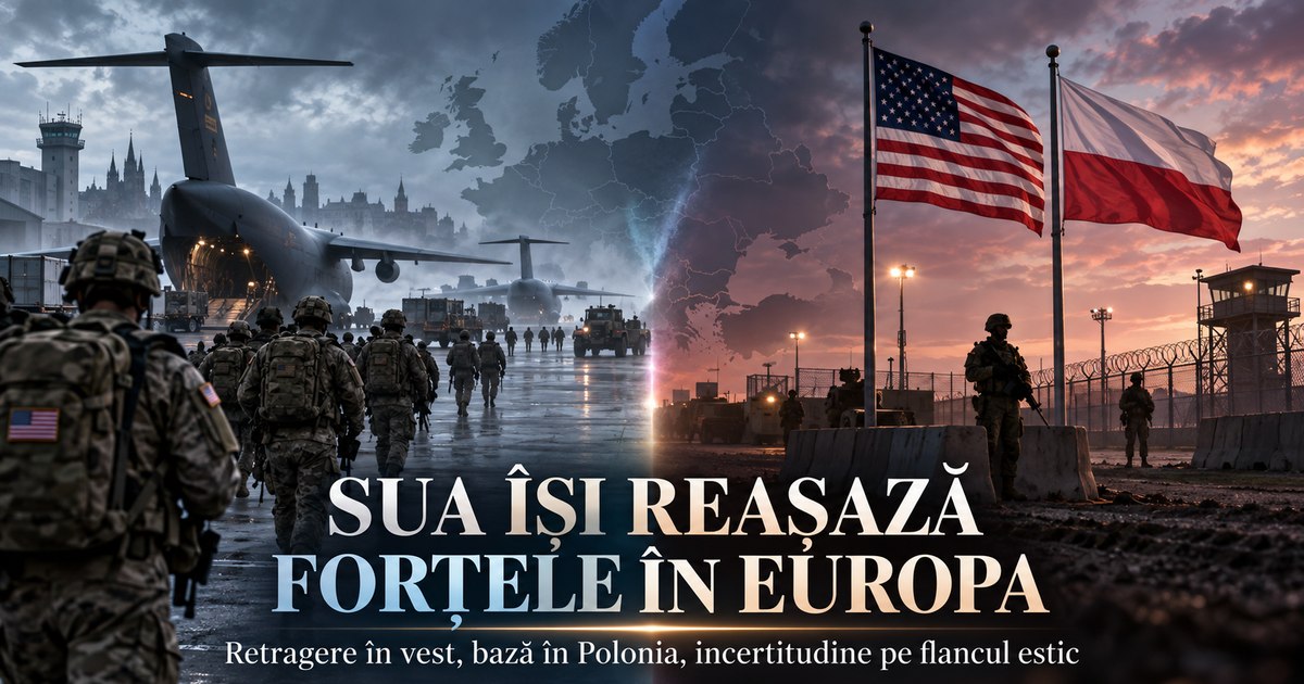 SUA ar putea retrage trupe din vestul Europei, în timp ce promit o bază permanentă în Polonia