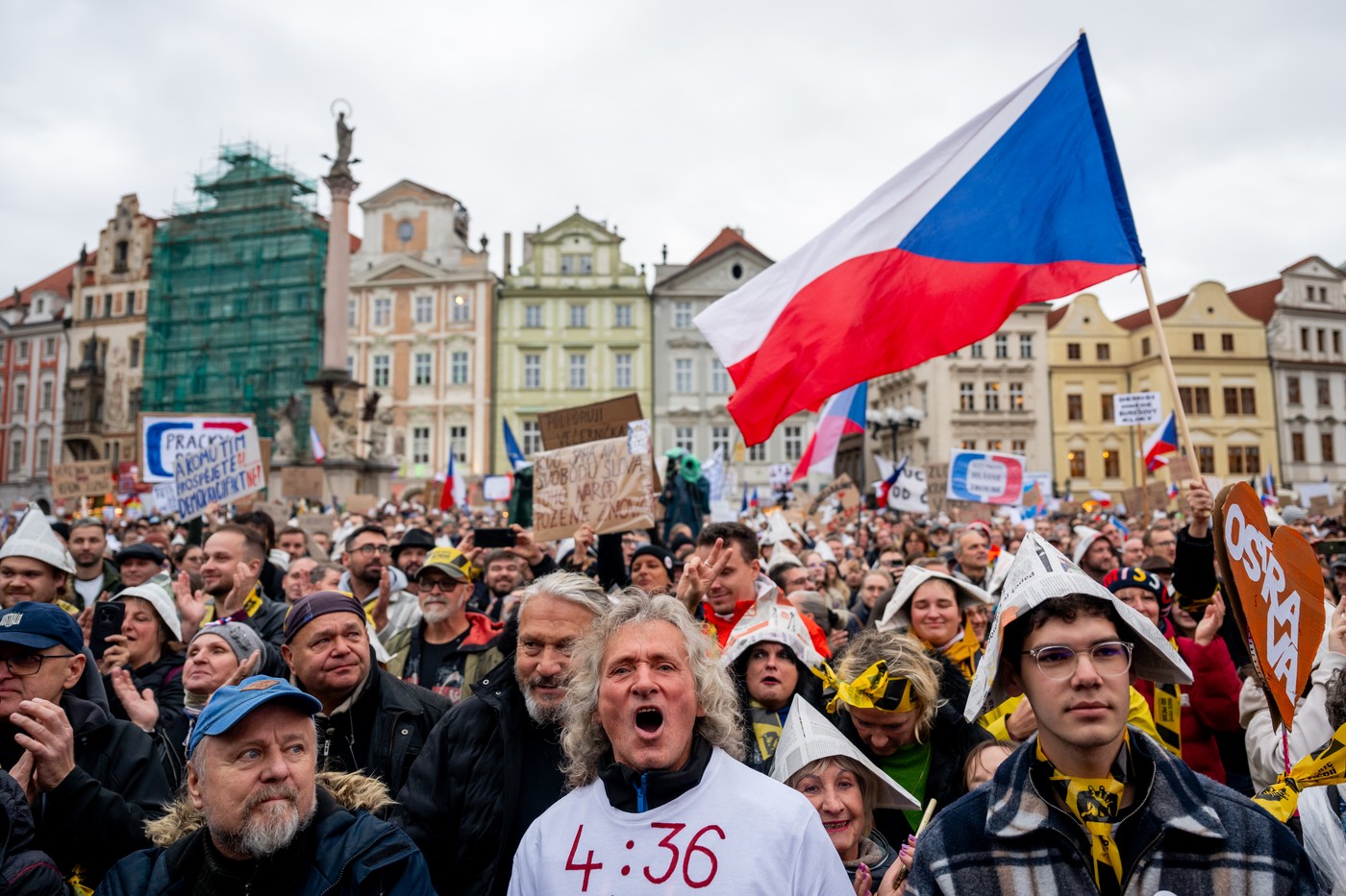 Proteste masive la Praga împotriva reformei propuse de guvernul Babis pentru finanțarea presei publice