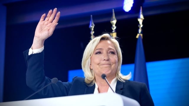 Marine Le Pen a lansat oficial campania prezidențială în Franța, promițând restabilirea ordinii
