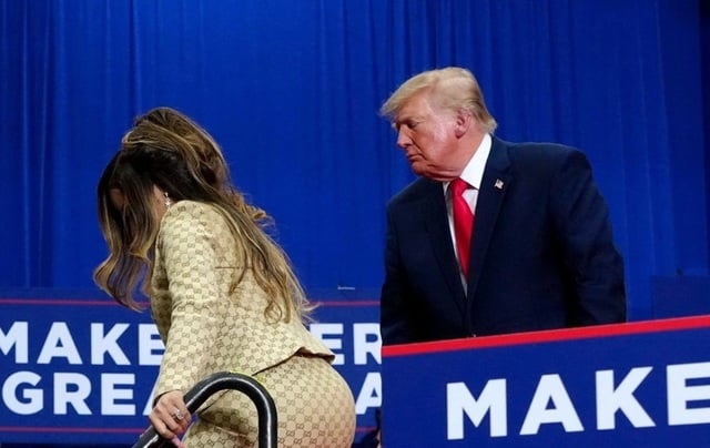 Donald Trump a făcut comentarii despre fizicul rapperiței Nicki Minaj în timpul unui miting în Michigan