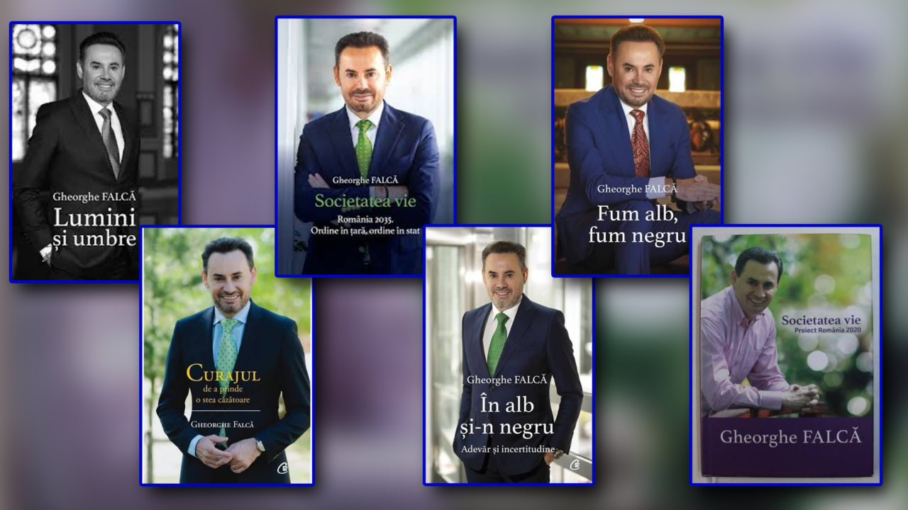 Europarlamentarul PNL Gheorghe Falcă a lansat la București a șasea sa lucrare literară