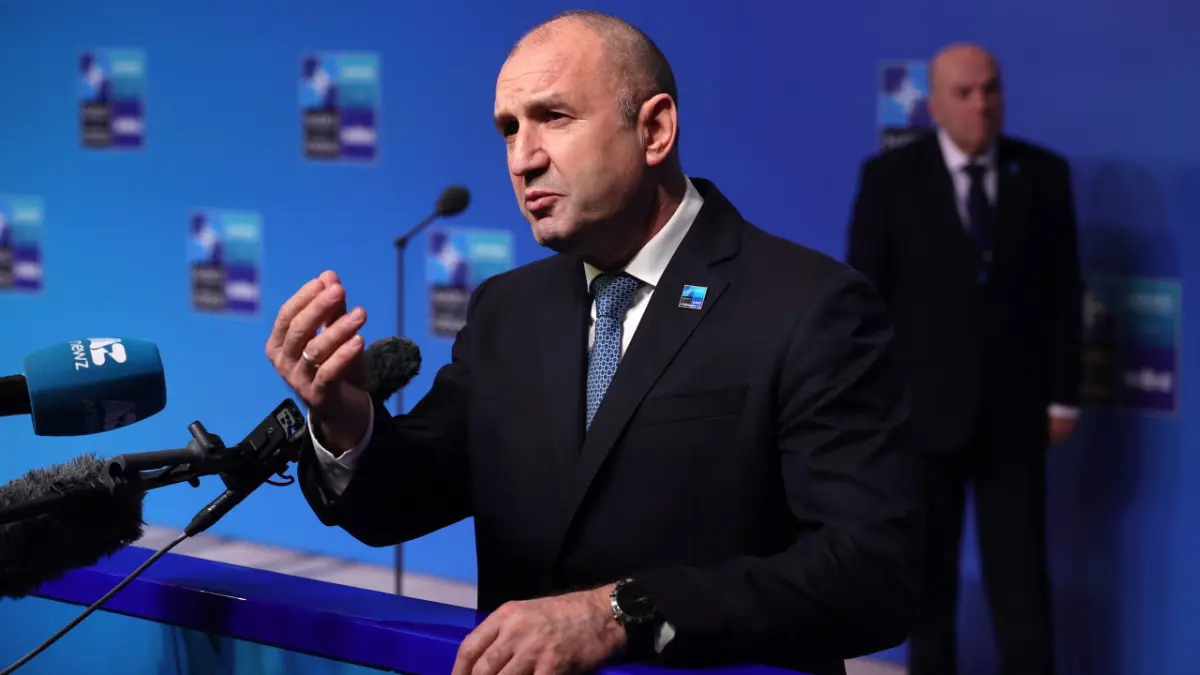 Rumen Radev neagă că ar fi acuzat România pentru atacurile cu drone din Marea Neagră