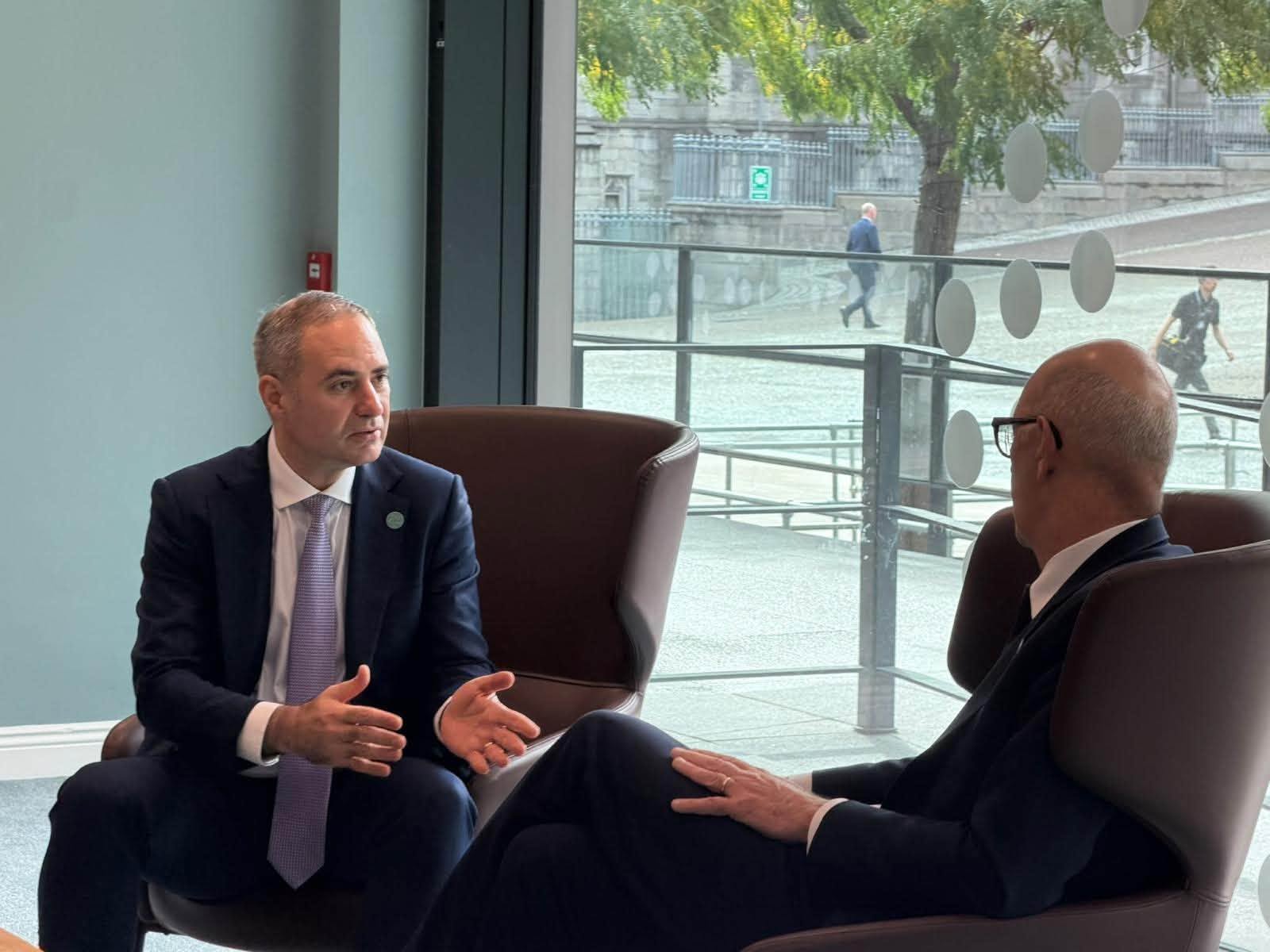 Alexandru Nazare s-a întâlnit cu ministrul francez Roland Lescure în marja reuniunii ECOFIN de la Dublin
