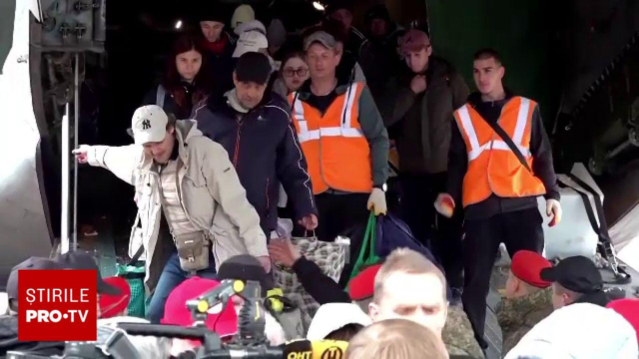 Civilii evacuați din Oleșki au fost nevoiți să facă un ocol de 1.500 de kilometri pentru a ajunge în Ucraina