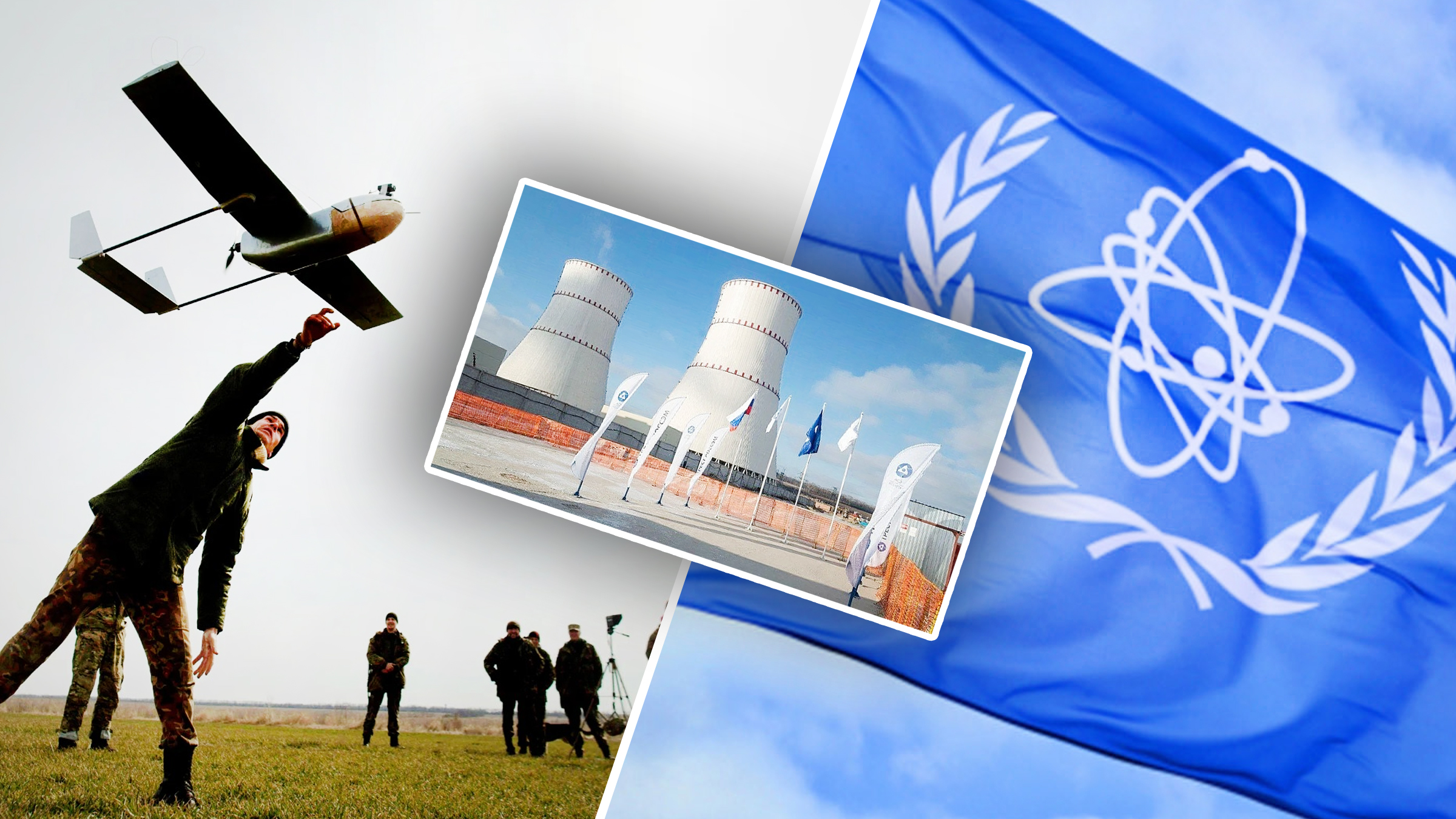O dronă ucraineană a lovit turnul de răcire al centralei nucleare Kursk din Rusia