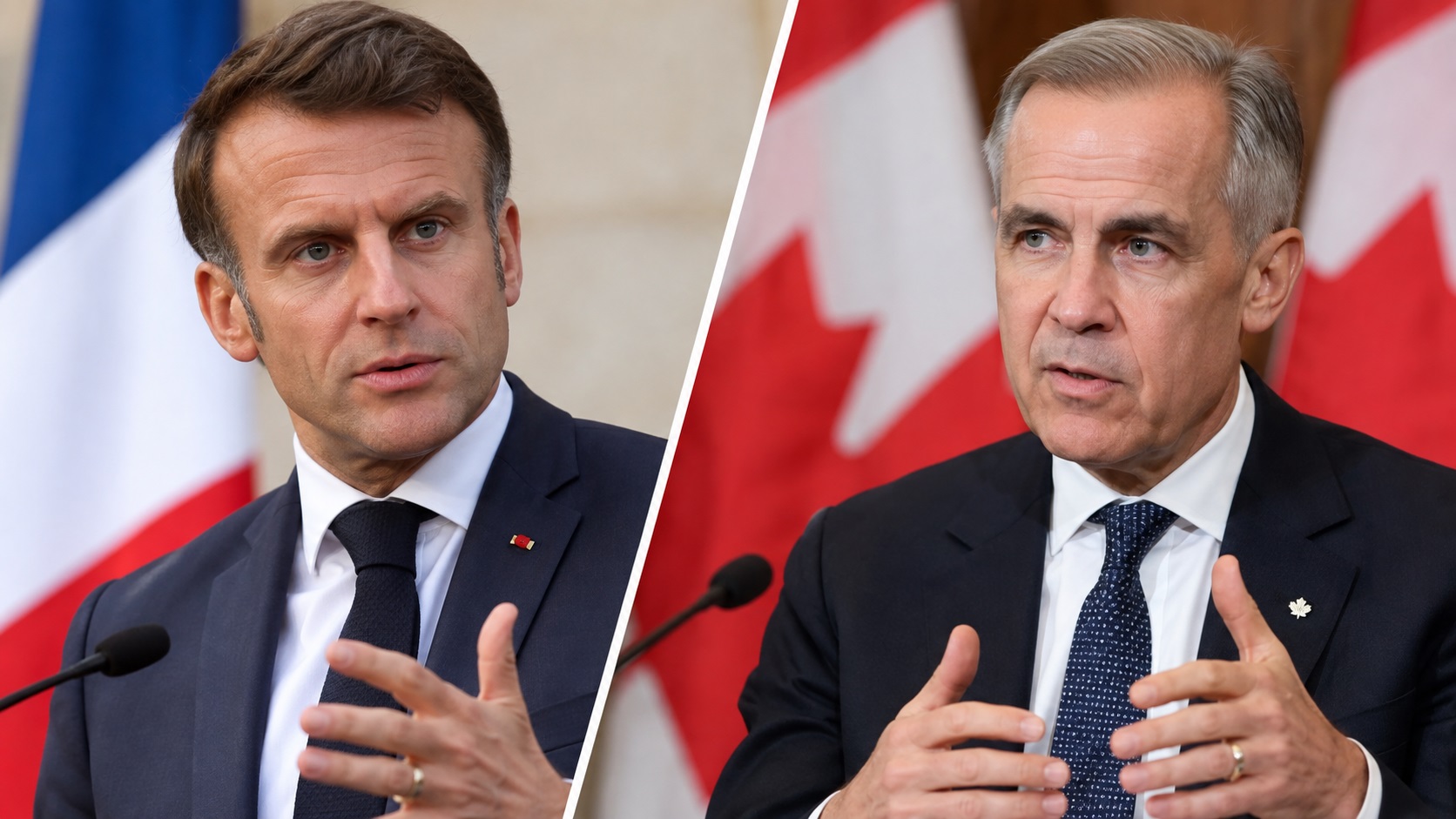 Întâlnire strategică între Emmanuel Macron și Mark Carney în arhipelagul Saint-Pierre și Miquelon