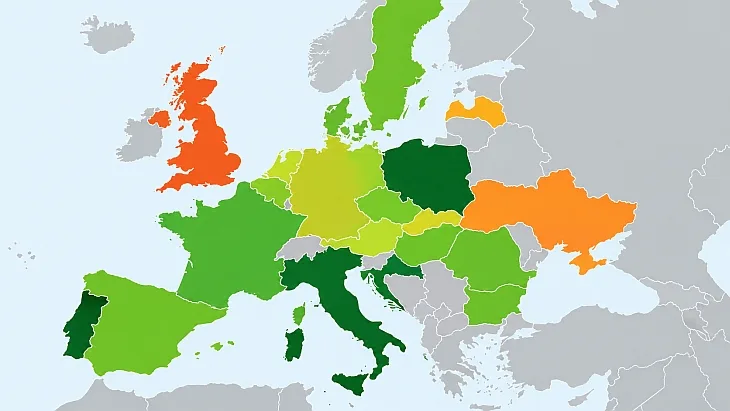 Stocurile de gaze din Europa sunt sub media istorică înainte de sezonul rece