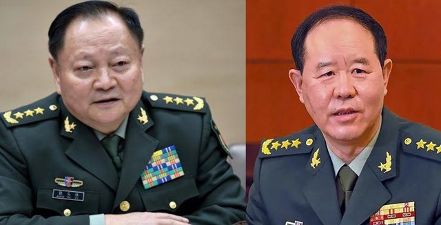 China: Doi generali de rang înalt au fost exclusi din armată și partid sub acuzația de corupție și neloialitate