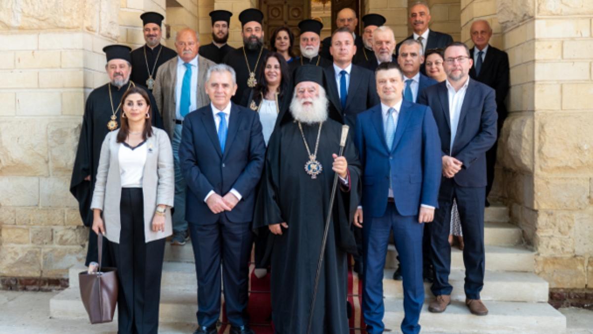 Ionuț Vulpescu, în vizită la Cairo: apel la protecția minorităților creștine prin dialog parlamentar și religios