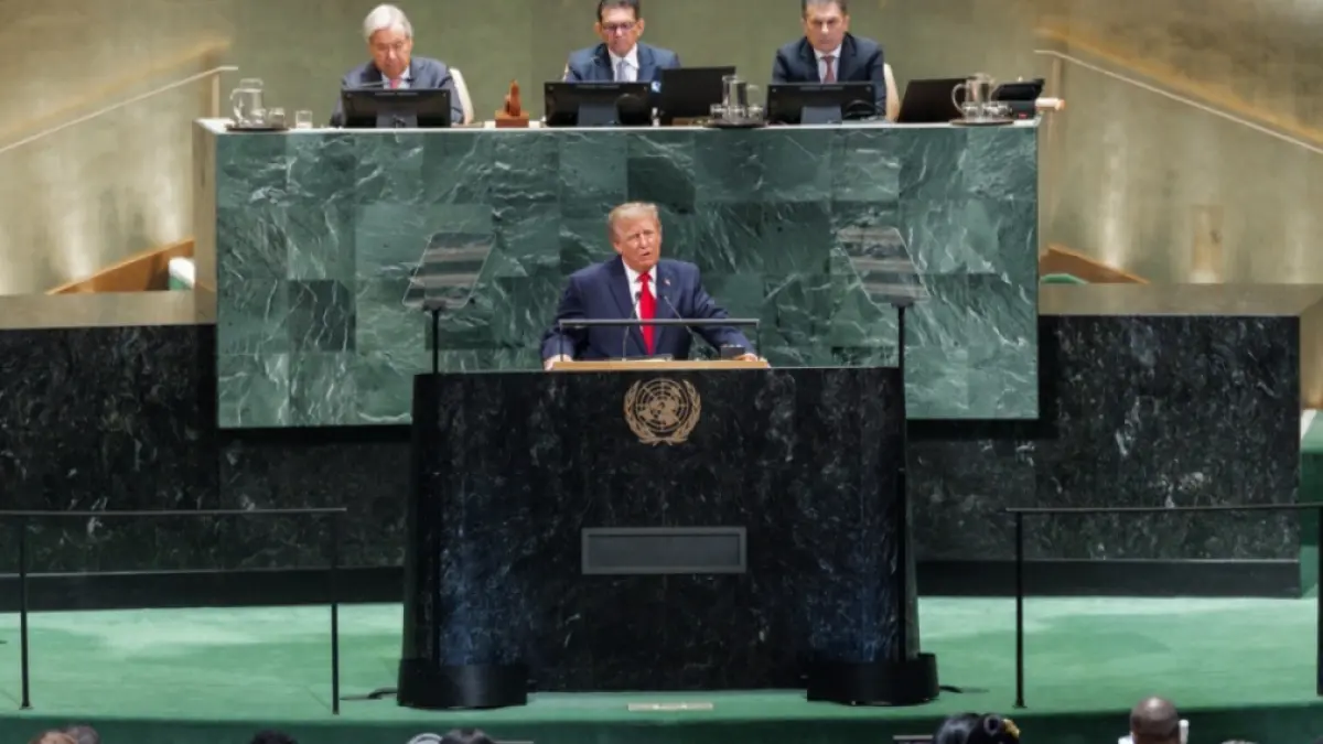 Donald Trump a amenințat anihilarea Iranului la ONU și a anunțat că războiul din Ucraina se apropie de final
