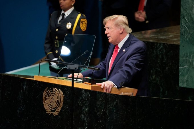 Donald Trump amenință la ONU cu anihilarea Iranului în absența unui acord de pace
