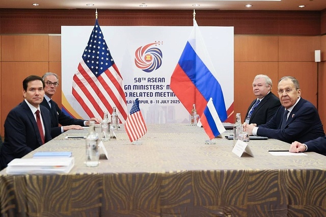 Secretarul de stat al SUA, Marco Rubio, se întâlnește cu Serghei Lavrov la New York