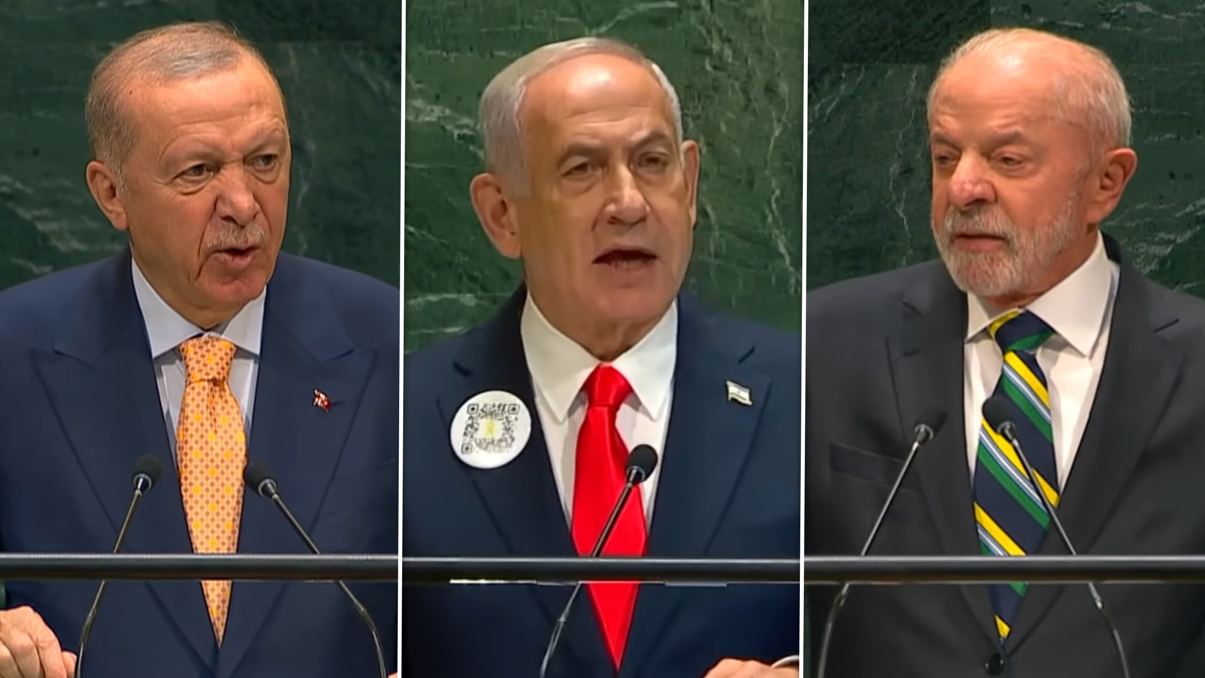 Benjamin Netanyahu a reacționat prin video generat de AI după criticile Braziliei și Turciei la ONU