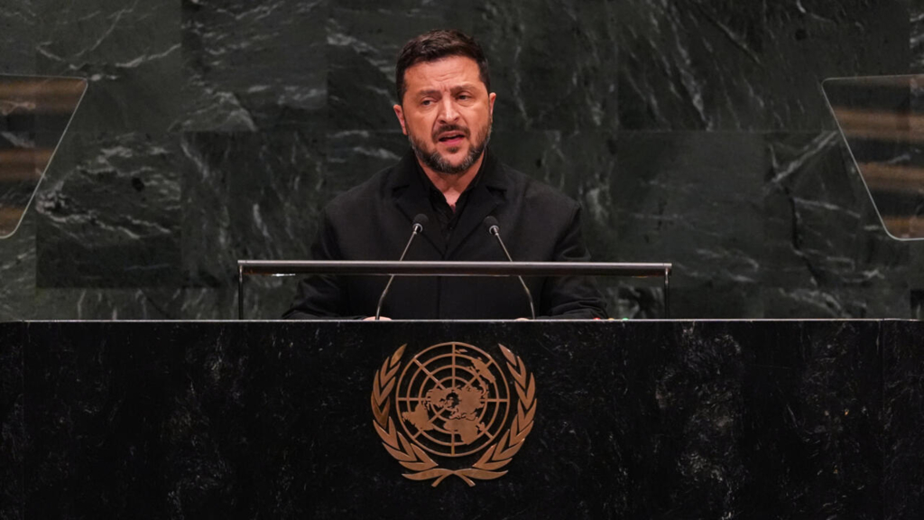 Zelenski a denunțat la ONU acțiunile lui Putin, numindu-l „pacientul zero” al războiului