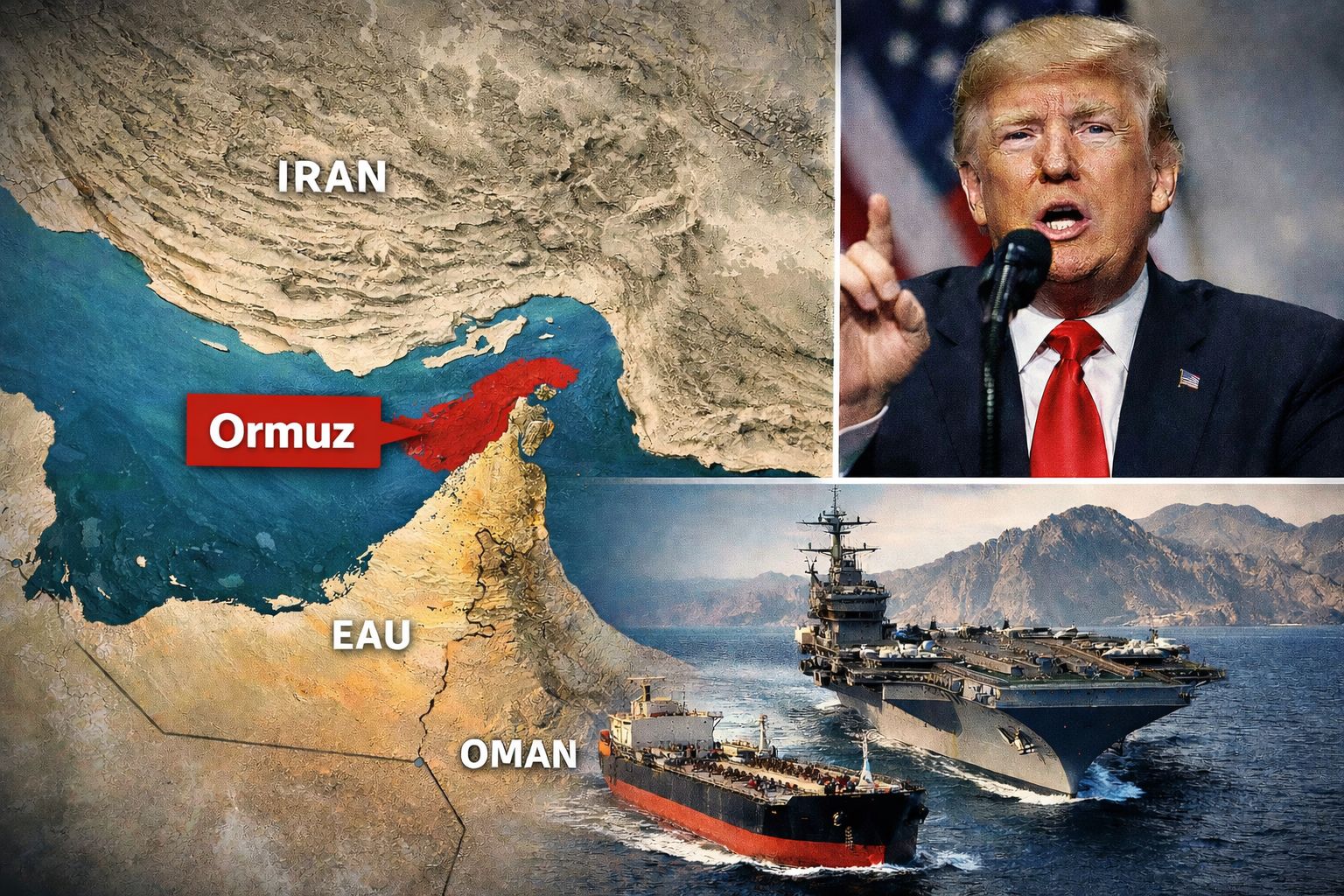 Donald Trump sugerează că SUA ar putea rămâne în Iran pentru a controla resursele petroliere