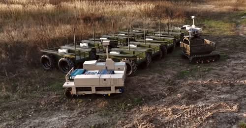 Ucraina a recucerit 125 de kilometri pătrați folosind o tactică militară unică cu roboți de luptă