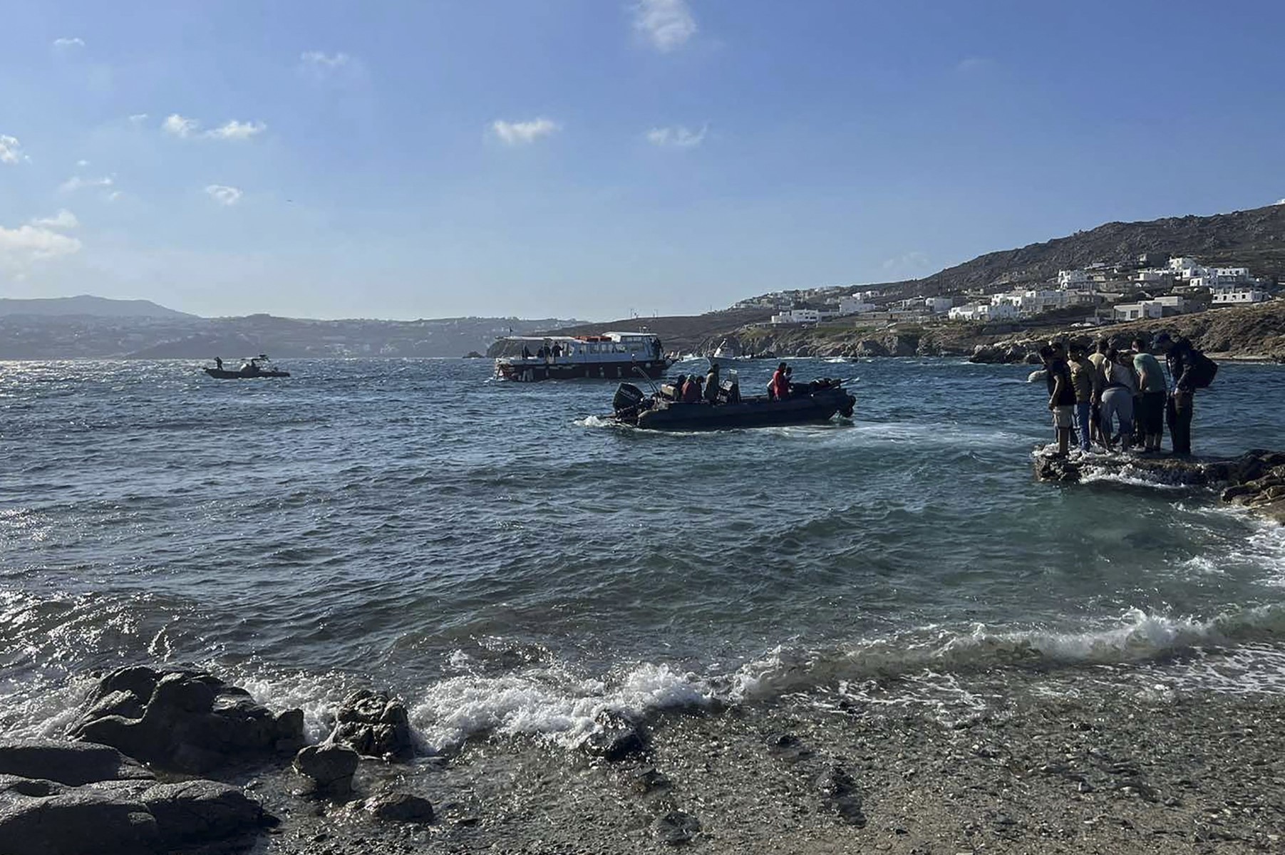 Incendiu la bordul unui feribot în apropierea insulei Mykonos, Grecia