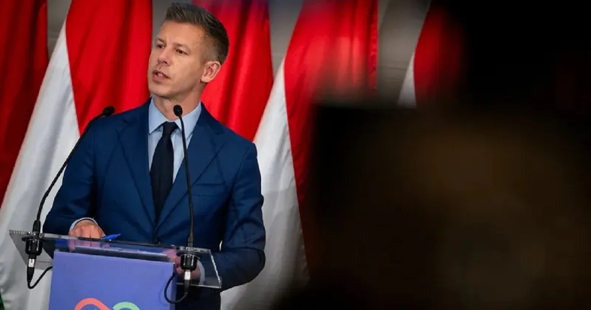 Premierul maghiar Péter Magyar a fost atacat cu ouă la un miting în Szolnok