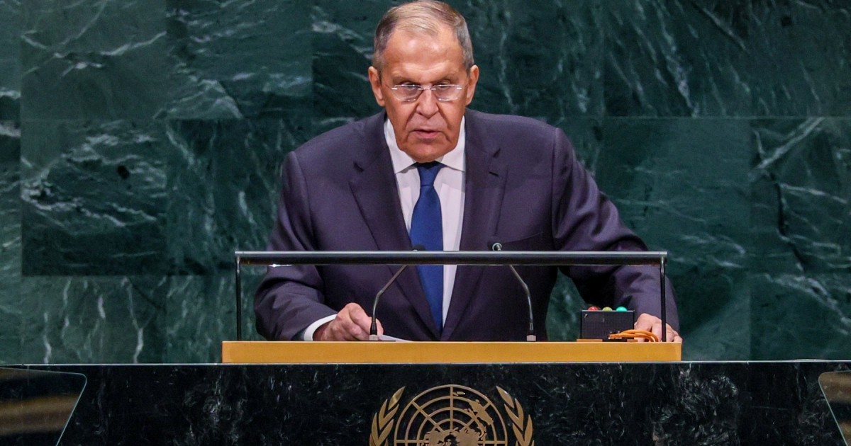 Serghei Lavrov acuză Europa că blochează negocierile de pace pentru Ucraina la ONU