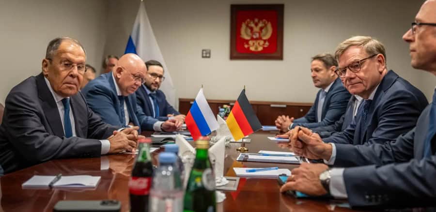 Prima întâlnire diplomatică dintre Serghei Lavrov și omologul său german de la invazia Rusiei în Ucraina