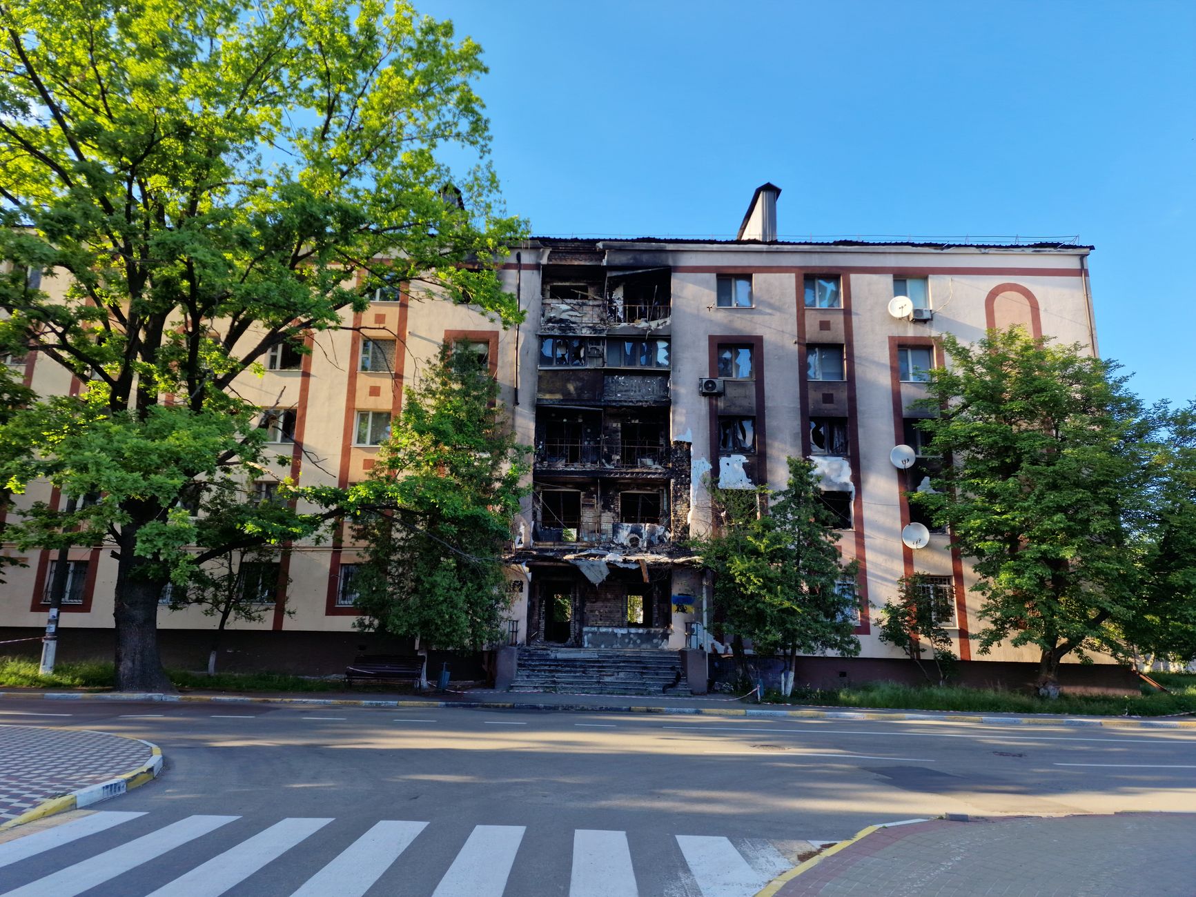 Atac cu drone asupra Academiei Naționale de Științe din Kiev: clădire distrusă și scene de groază
