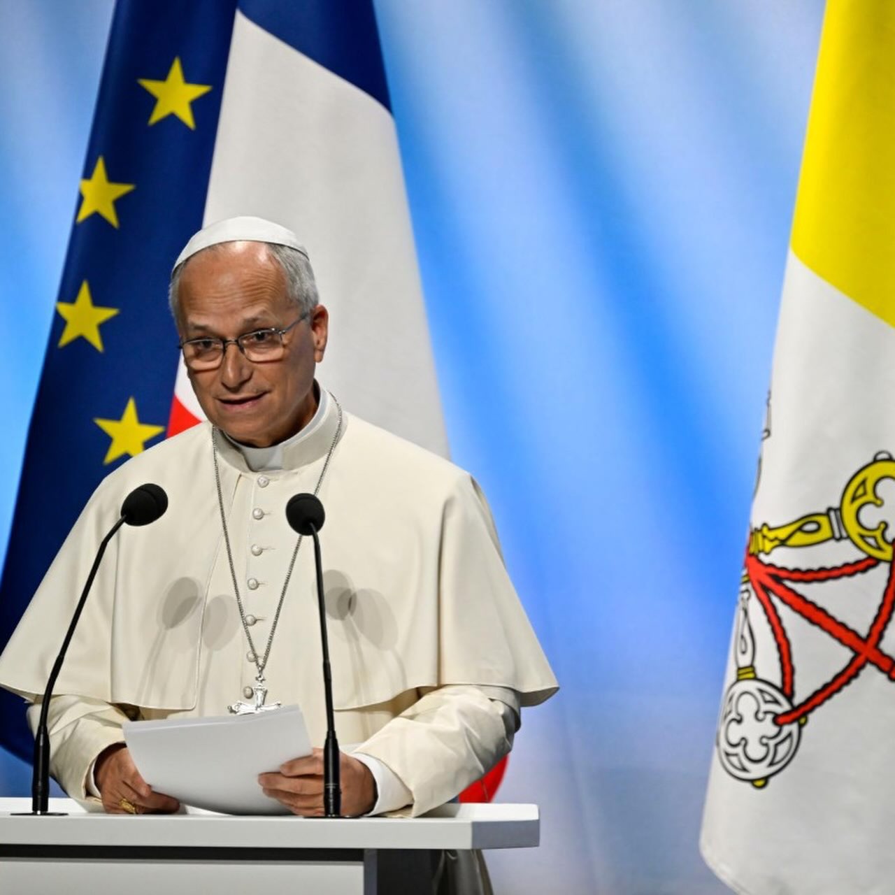 Papa Leon al XIV-lea și Emmanuel Macron s-au reîntâlnit la Metz pentru un mesaj despre pace și Europa