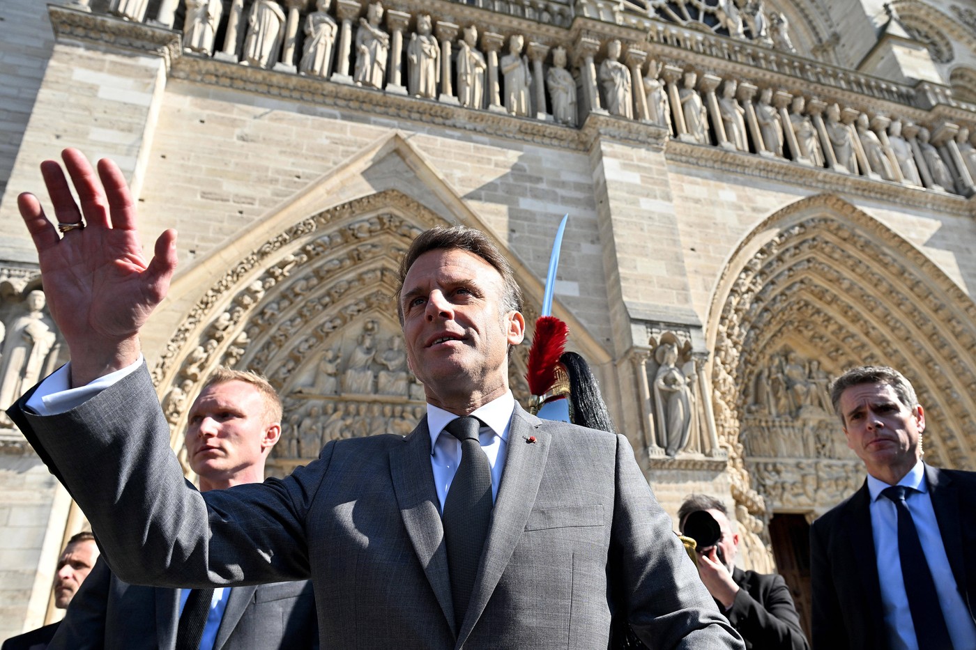 Emmanuel Macron invocă valorile iudeo-creștine pentru a defini identitatea civilizației europene
