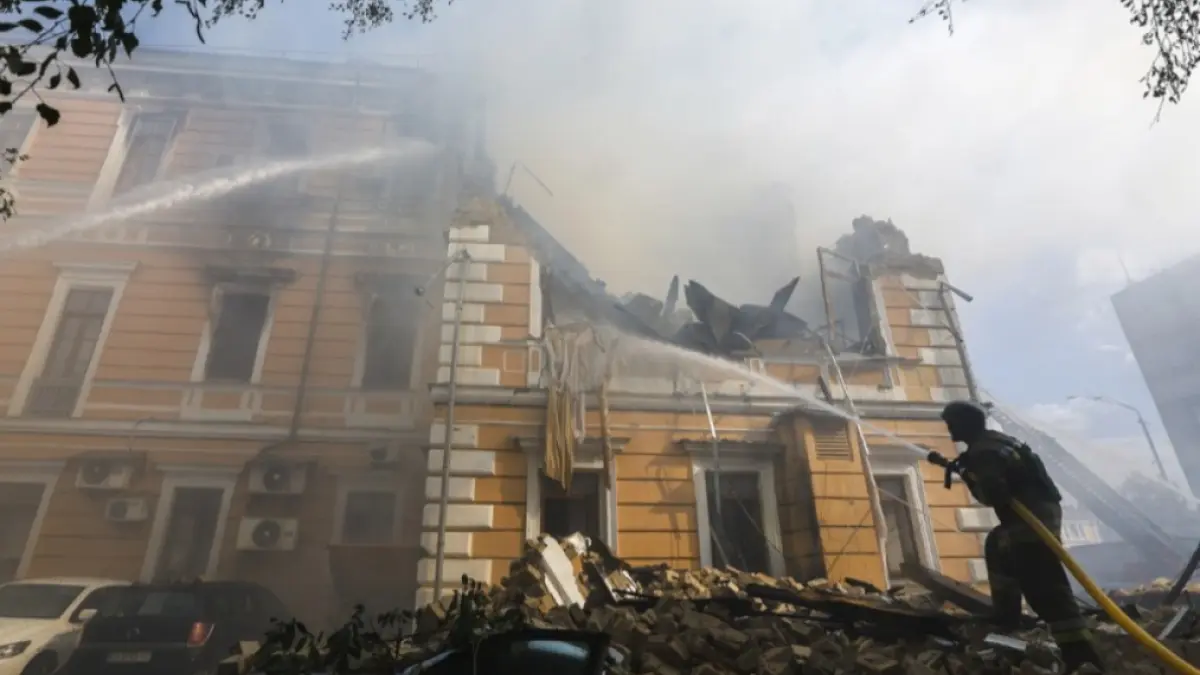 Atac aerian masiv asupra Ucrainei: Rusia a utilizat drone și rachete hipersonice împotriva Kievului