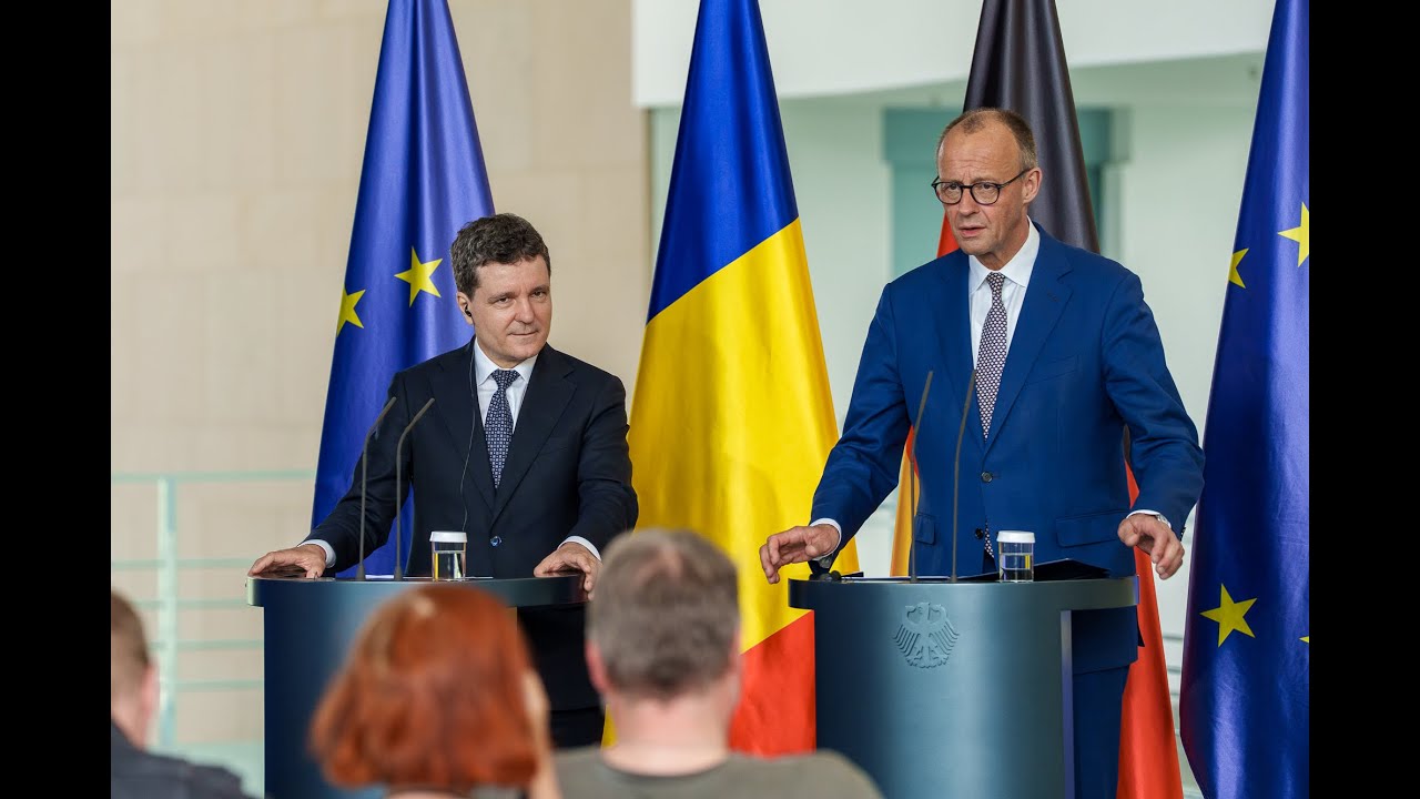 Nicușor Dan și Friedrich Merz cer consolidarea apărării europene împotriva atacurilor hibride