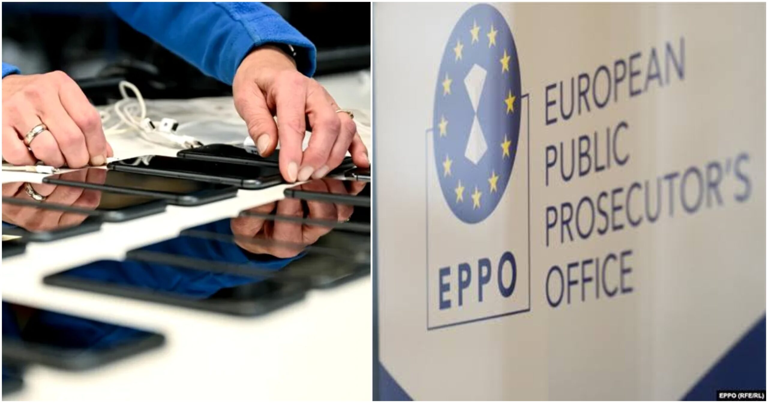 Rețea criminală de amploare demascată de Parchetul European: un milion de telefoane uzate vândute ca noi