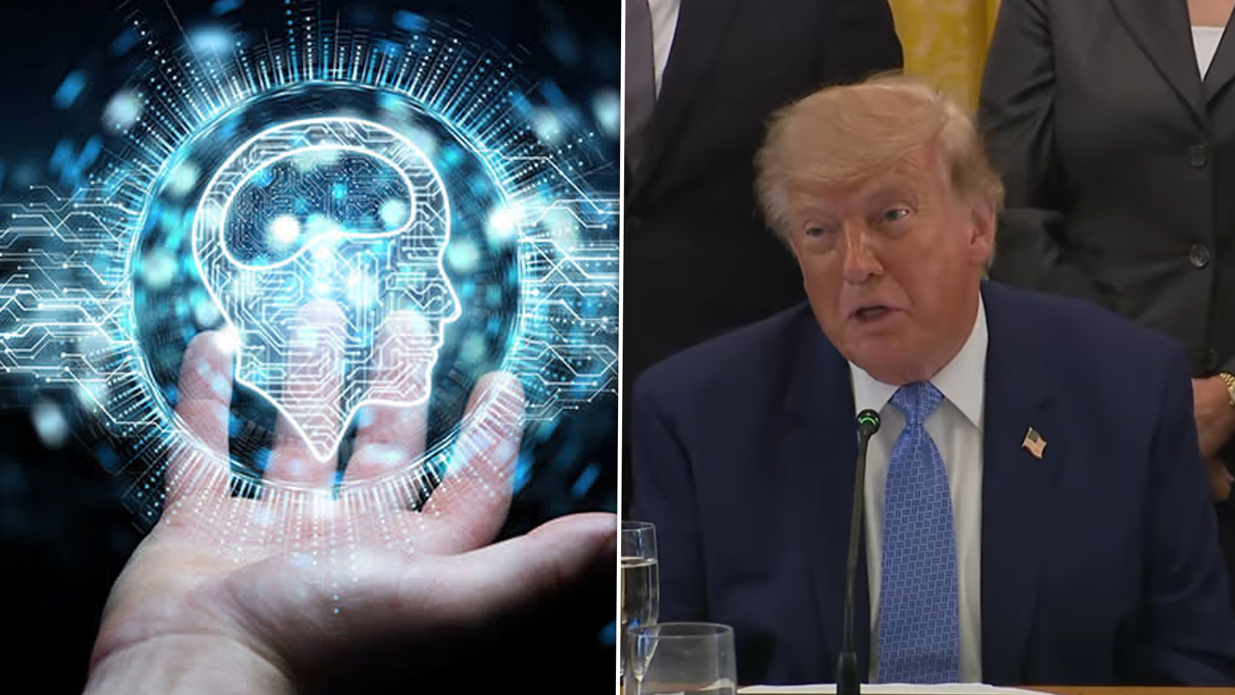 Donald Trump semnează un ordin executiv: Inteligența Artificială va fi numită de acum „superinteligență”