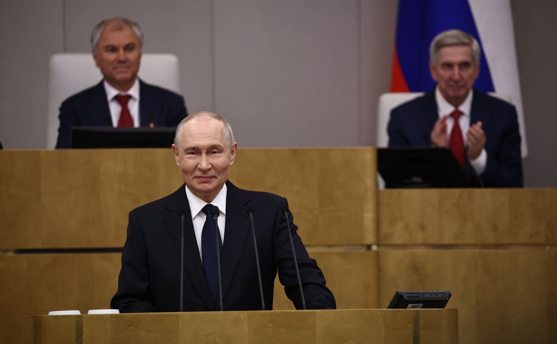 Vladimir Putin la prima ședință a Dumei: Rusia nu poate fi înfrântă și nu are nevoie de ajutoare externe