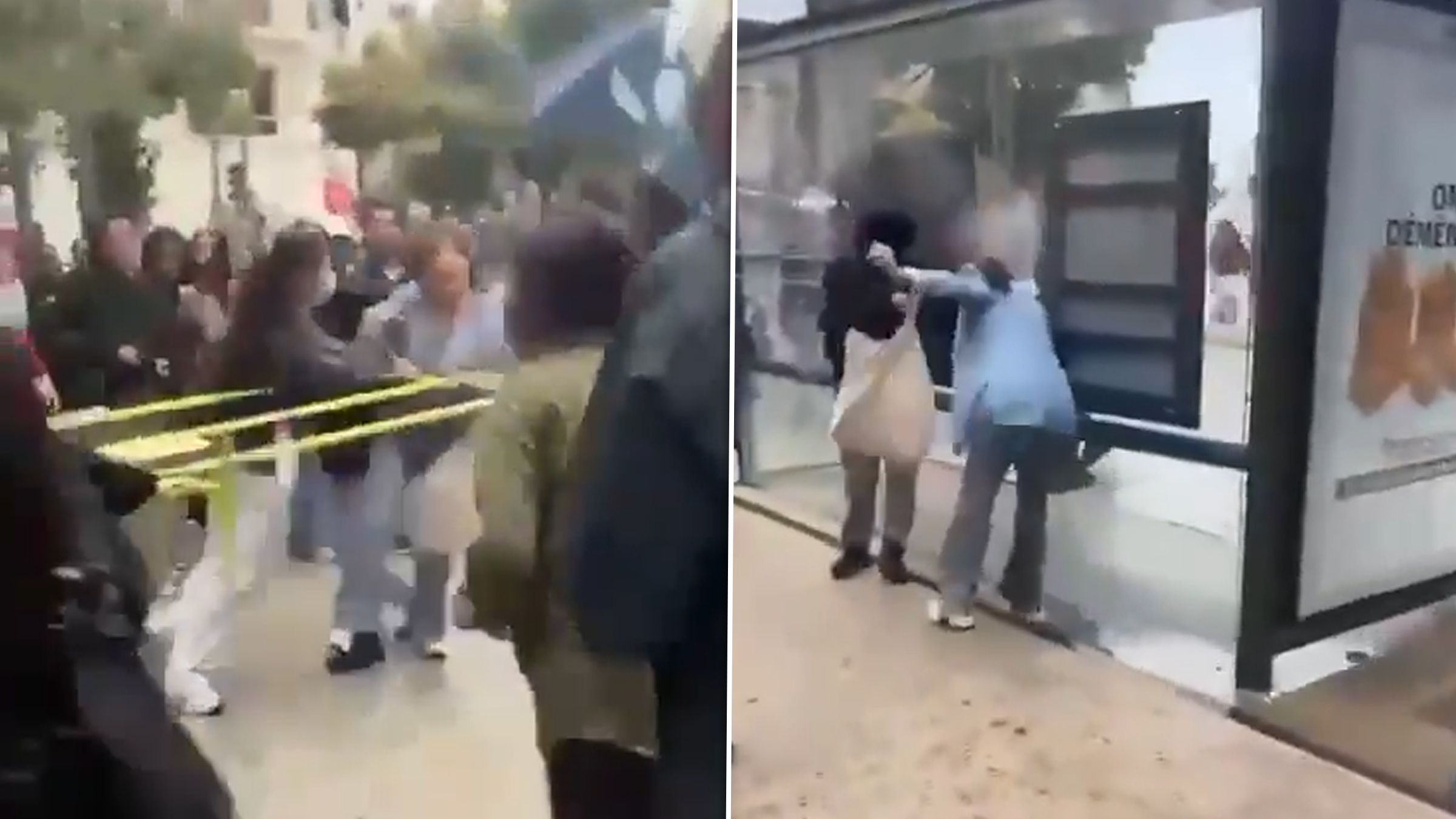 Atac cu un aruncător de flăcări artizanal asupra unei femei care protesta împotriva vandalismului în Marsilia