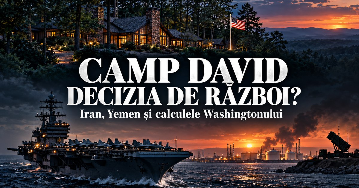 Reuniune discretă la Camp David: echipa de securitate a administrației Trump discută despre Iran și Yemen