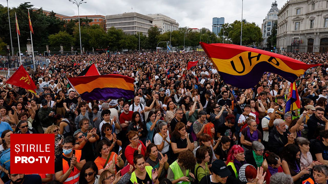 Proteste masive în Spania: Zeci de mii de oameni cer locuințe accesibile și stabilitate