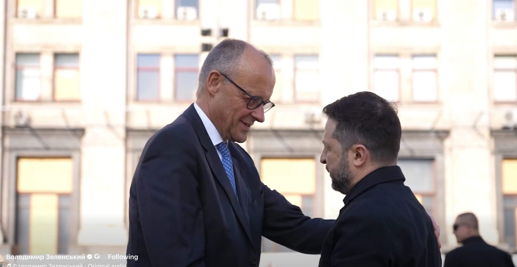 Cancelarul Friedrich Merz a cerut lui Putin oprirea războiului în Ucraina în timpul unei vizite la Kiev